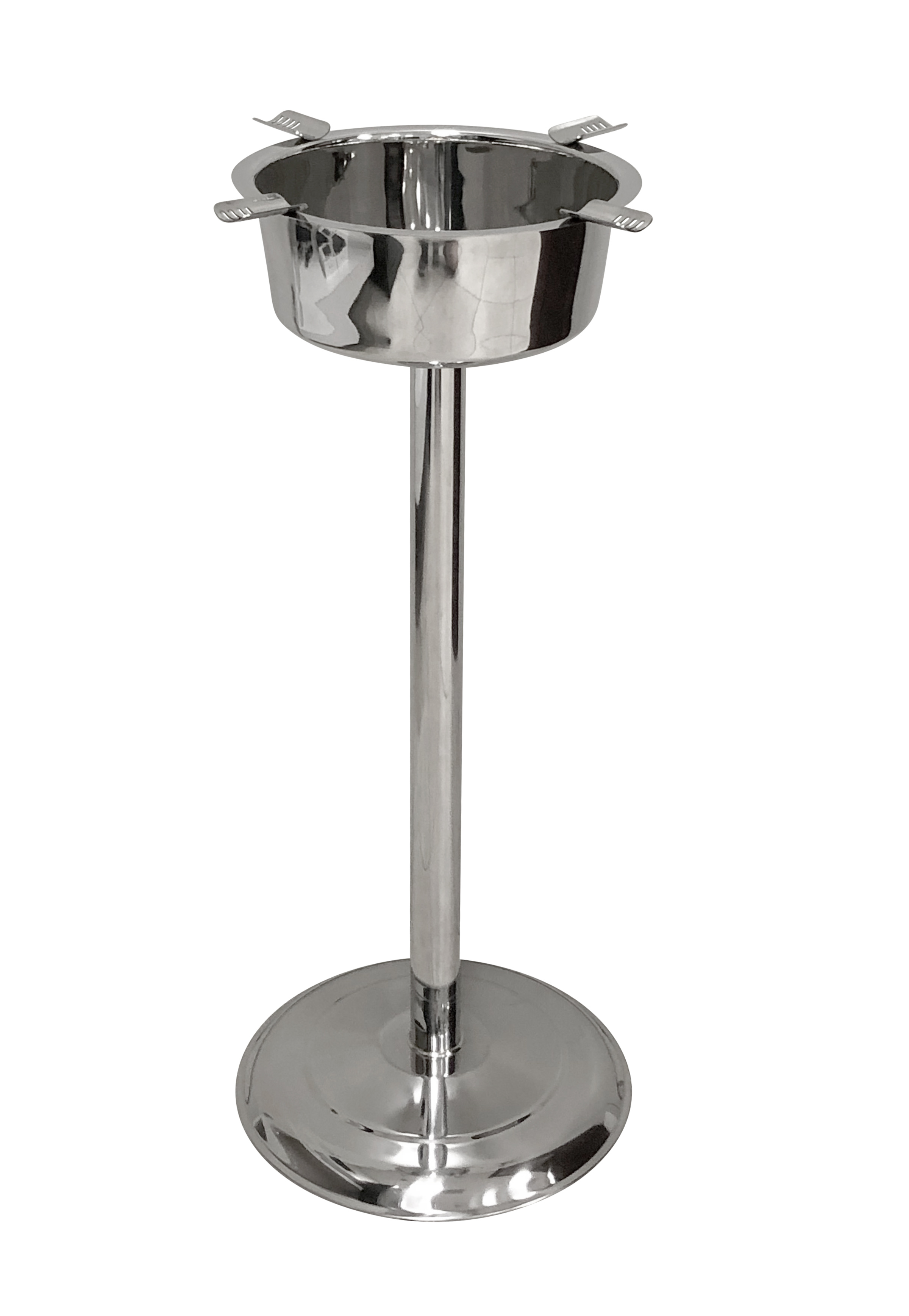 Hartford Standing Ashtray (Stainless Steel) - Hartford 'Smokin Ash' Standing Cigar Ashtray - Polishe