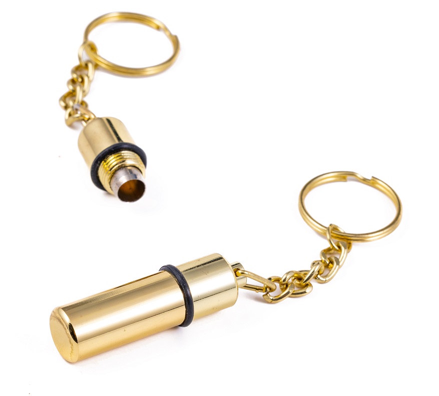 Bullet Cutter (Gold) - Bullet Cutter Key Chain (Gold)