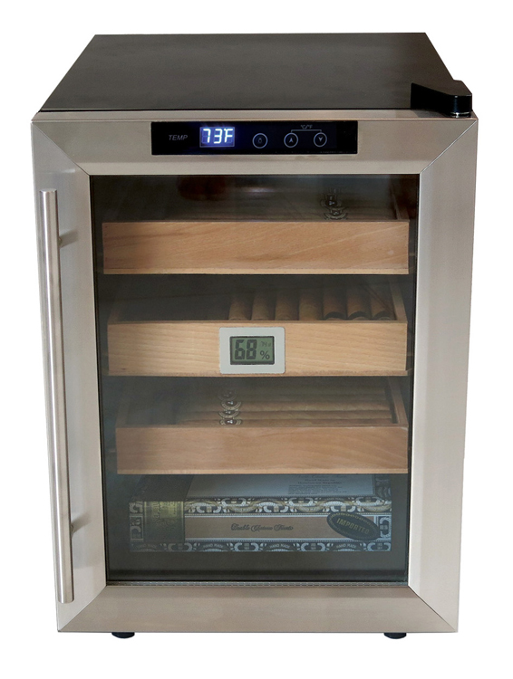 Clevelander - 250 Count Electric Cigar Cooler Cabinet Humidor