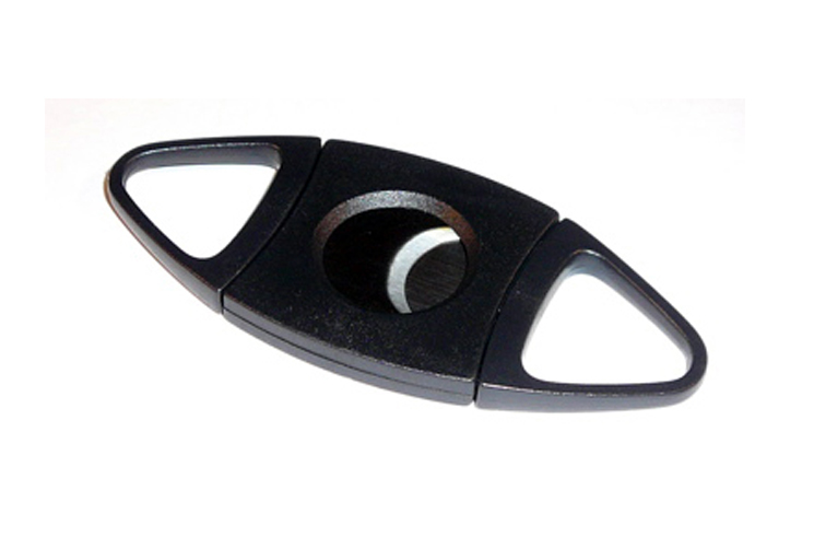 Guillotine Cigar Cutter (54 RING) - Guillotine Cutter - Double Blade - Plastic (54 RING Gauge)