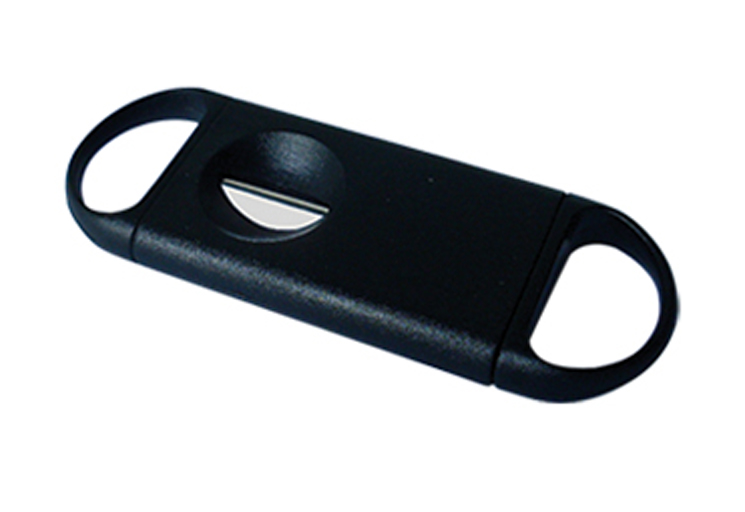 V-Cutter - V-Cut Cigar Cutter - Black Plastic (54 RING Gauge)