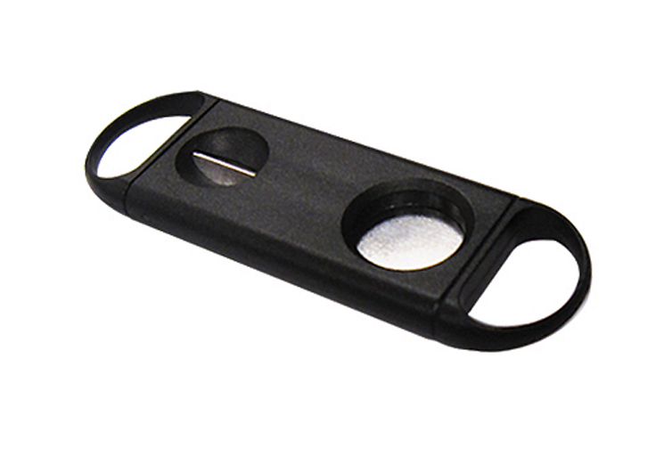 Combo Cutter (54 RING) - Guillotine & V-Cut Combo Cutter - Black Plastic (56/50 RING Gauge)