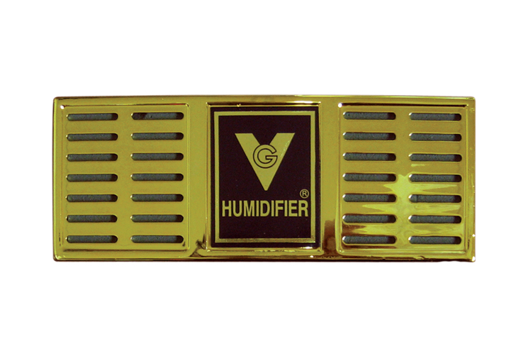 ''Humidifier 6.5'''' x 2.5? (75-150 Cigars) (GOLD) - Humidifier 6-1/2'''' x 2-1/2'''' Rectangle (GOLD)''