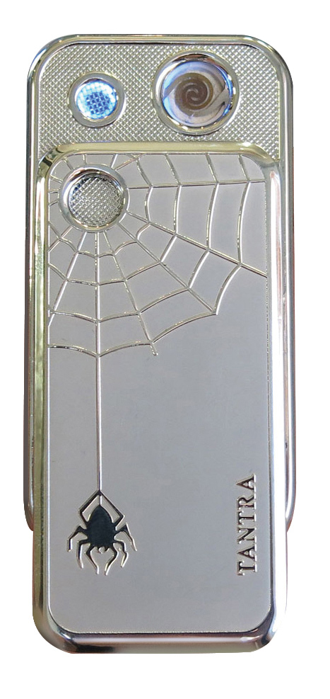 Tantra Arana Silver - Tantra Arana Silver - Rechargeable USB Lighter (Flame-less & No Gas Required)